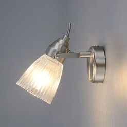 Bad-Wandleuchte Kara Mit 1-flg., IP44 11 Bad-Wandleuchte Kara Mit 1-flg., IP44 -Lampen Welt 9620681 2