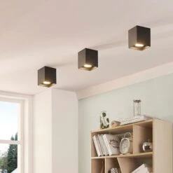 Carson - Aufbau-Deckenspot In Schwarz -Lampen Welt 9620709 3