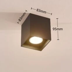 Carson - Aufbau-Deckenspot In Schwarz -Lampen Welt 9620709 8