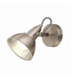 Wandleuchte Julin, Vintage-Look In Nickel -Lampen Welt 9620727 3
