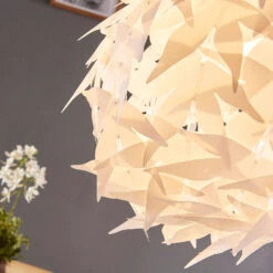 Kugelförmige Pendelleuchte Corin In Weiß -Lampen Welt 9621142 4