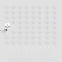 Kugelförmige Pendelleuchte Corin In Weiß -Lampen Welt 9621142 8