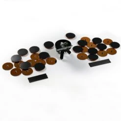 Schwarz-goldene Deckenlampe Kinan 16 Schwarz-goldene Deckenlampe Kinan -Lampen Welt 9621167 7