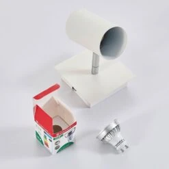 Weißer Spot Iluk Für Wand Und Decke 16 Weißer Spot Iluk Für Wand Und Decke -Lampen Welt 9621397 7