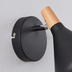 Wandleuchte Arina, Schwarz, 1-flammig -Lampen Welt 9621810 4