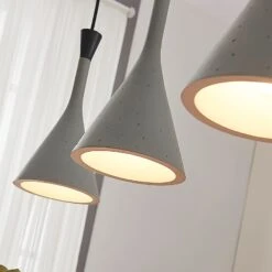 Hängelampe Flynn Fürs Esszimmer, Grau, 3-flammig -Lampen Welt 9624075 5