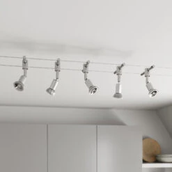 Seilsystem Rope Mit Strahlern, Fünfflammig -Lampen Welt 9624127 2