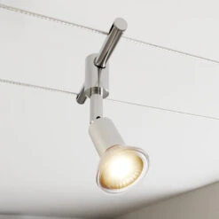 Seilsystem Rope Mit Strahlern, Fünfflammig -Lampen Welt 9624127 4