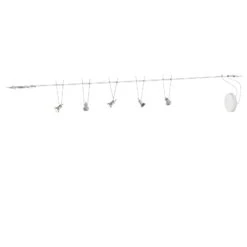 Seilsystem Marno, Fünfflammig 11 Seilsystem Marno, Fünfflammig -Lampen Welt 9624201 4