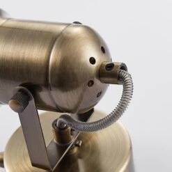 Wandleuchte Anze In Messing Antik -Lampen Welt 9624388 7