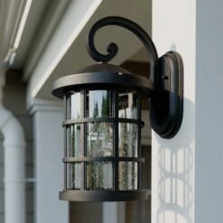 Lindby Ankea Außenwandlampe, Höhe 36,5 Cm -Lampen Welt 9624761 2