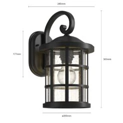 Lindby Ankea Außenwandlampe, Höhe 36,5 Cm -Lampen Welt 9624761 6