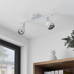 Lindby Khaled Deckenspot, Zweiflammig -Lampen Welt 9626978 2