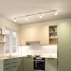 Lindby Linaro 1-Phasen-Schienensystem 4fl Weiß -Lampen Welt 9627090 1