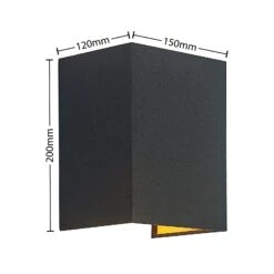 Lindby Lukani Wandleuchte, Stoff, Eckig 12 Lindby Lukani Wandleuchte, Stoff, Eckig -Lampen Welt 9627247 3