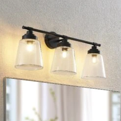 Lindby Carmalin Wandleuchte Aus Glas, Dreiflammig