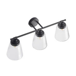 Lindby Carmalin Wandleuchte Aus Glas, Dreiflammig -Lampen Welt 9628106 5