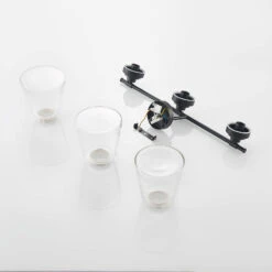 Lindby Carmalin Wandleuchte Aus Glas, Dreiflammig -Lampen Welt 9628106 8