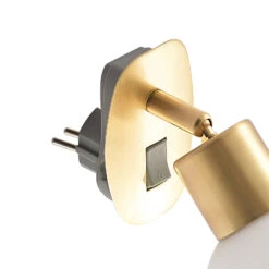 Lindby Lioma Steckdosenleuchte, Neigbar, Messing -Lampen Welt 9628267 6