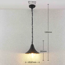 Lindby Edric Außen-Hängeleuchte -Lampen Welt 9630106 3