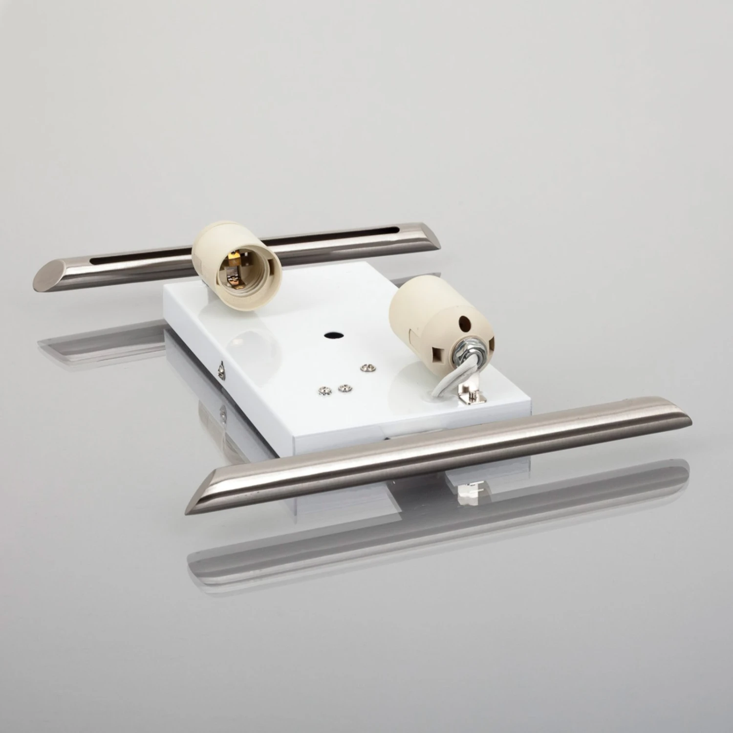 Wandleuchte Filippa, 31 Cm, Nickel Satiniert 5 Wandleuchte Filippa, 31 Cm, Nickel Satiniert – Bild 5