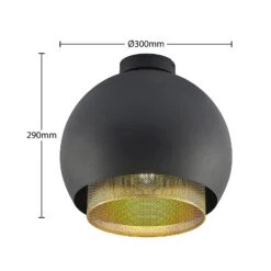 Lucande Sivanel Deckenleuchte, Doppelter Schirm -Lampen Welt 9639555 4