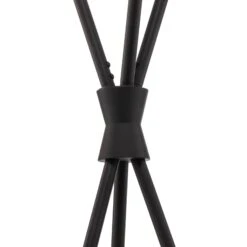 Lucande Sotiana Stehleuchte, 3 Glaskugeln, Schwarz -Lampen Welt 9639644 6