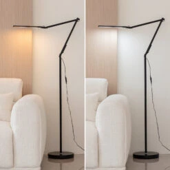 Lindby Zellima LED-Stehleuchte, CCT, Dimmbar -Lampen Welt 9643128 8