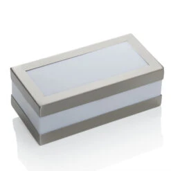 Eckige Edelstahl-Außenwandlampe Odis 13 Eckige Edelstahl-Außenwandlampe Odis -Lampen Welt 9647045 4