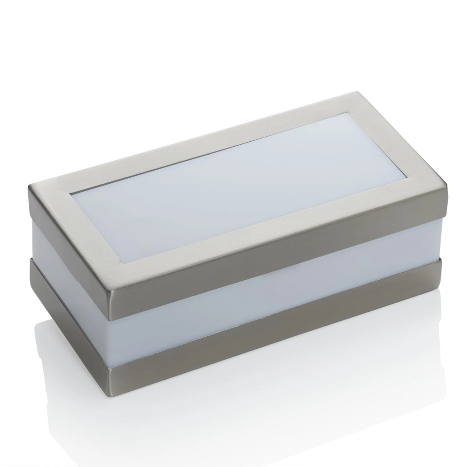 Eckige Edelstahl-Außenwandlampe Odis 5 Eckige Edelstahl-Außenwandlampe Odis – Bild 5