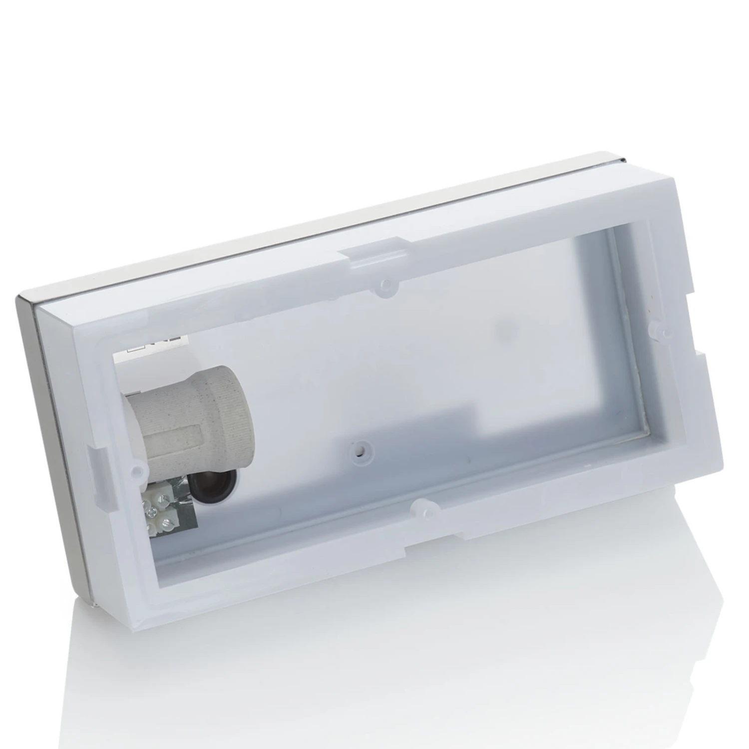 Eckige Edelstahl-Außenwandlampe Odis 6 Eckige Edelstahl-Außenwandlampe Odis – Bild 6