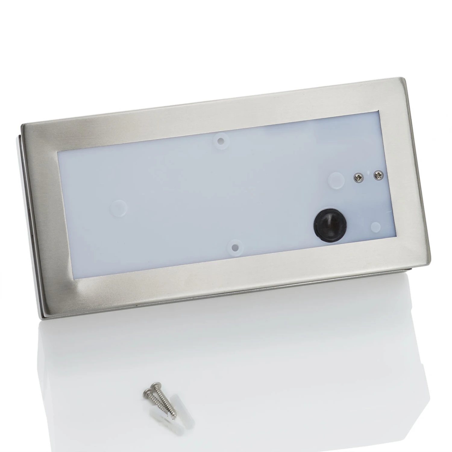 Eckige Edelstahl-Außenwandlampe Odis 7 Eckige Edelstahl-Außenwandlampe Odis – Bild 7