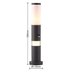 Lindby Okari Sockelleuchte Aus Alu Mit Sensor -Lampen Welt 9926021 3
