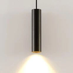 Arcchio Ejona Pendellampe, Höhe 27 Cm, Schwarz