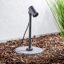 Arcchio Hemmani Außenstrahler, Höhenverstellbar -Lampen Welt 9928142 2