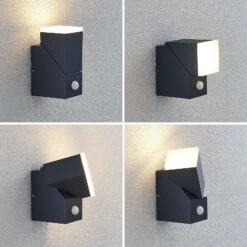 LED-Außenwandleuchte Sally, 1-flammig Mit Sensor -Lampen Welt 9932006 8