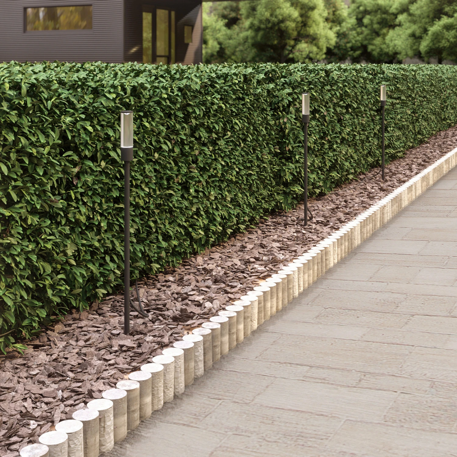 Lindby Laurelin LED-Erdspießleuchten-Set, 3 Stück 3 Lindby Laurelin LED-Erdspießleuchten-Set, 3 Stück – Bild 3