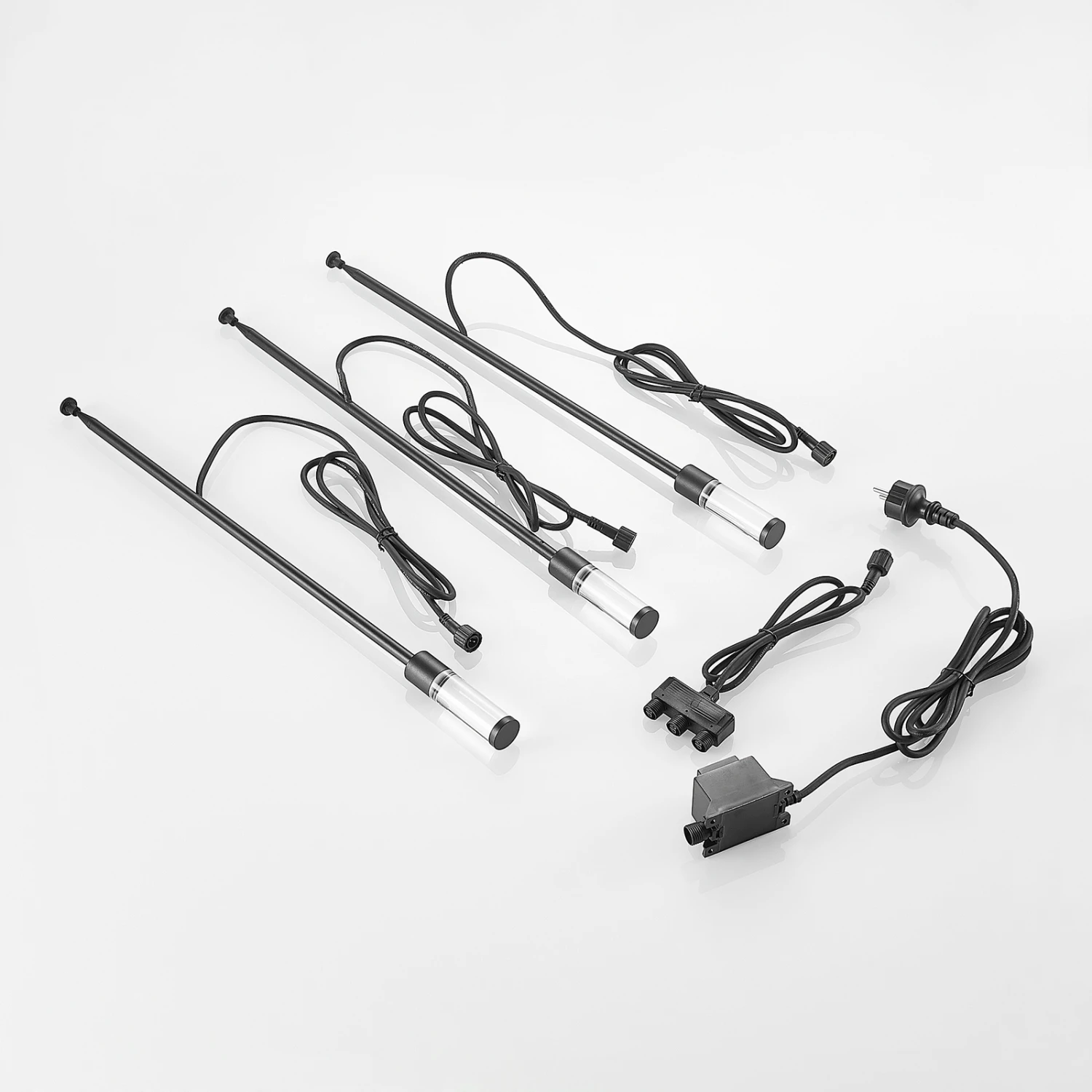 Lindby Laurelin LED-Erdspießleuchten-Set, 3 Stück 9 Lindby Laurelin LED-Erdspießleuchten-Set, 3 Stück – Bild 9