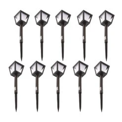 Lindby Pitano Deko-LED-Solarleuchte Im 10er-Set -Lampen Welt 9945524 5