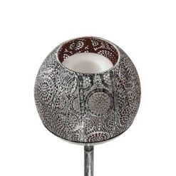 Lindby Miliana LED-Solar-Erdspießlampe, Silber -Lampen Welt 9945540 5