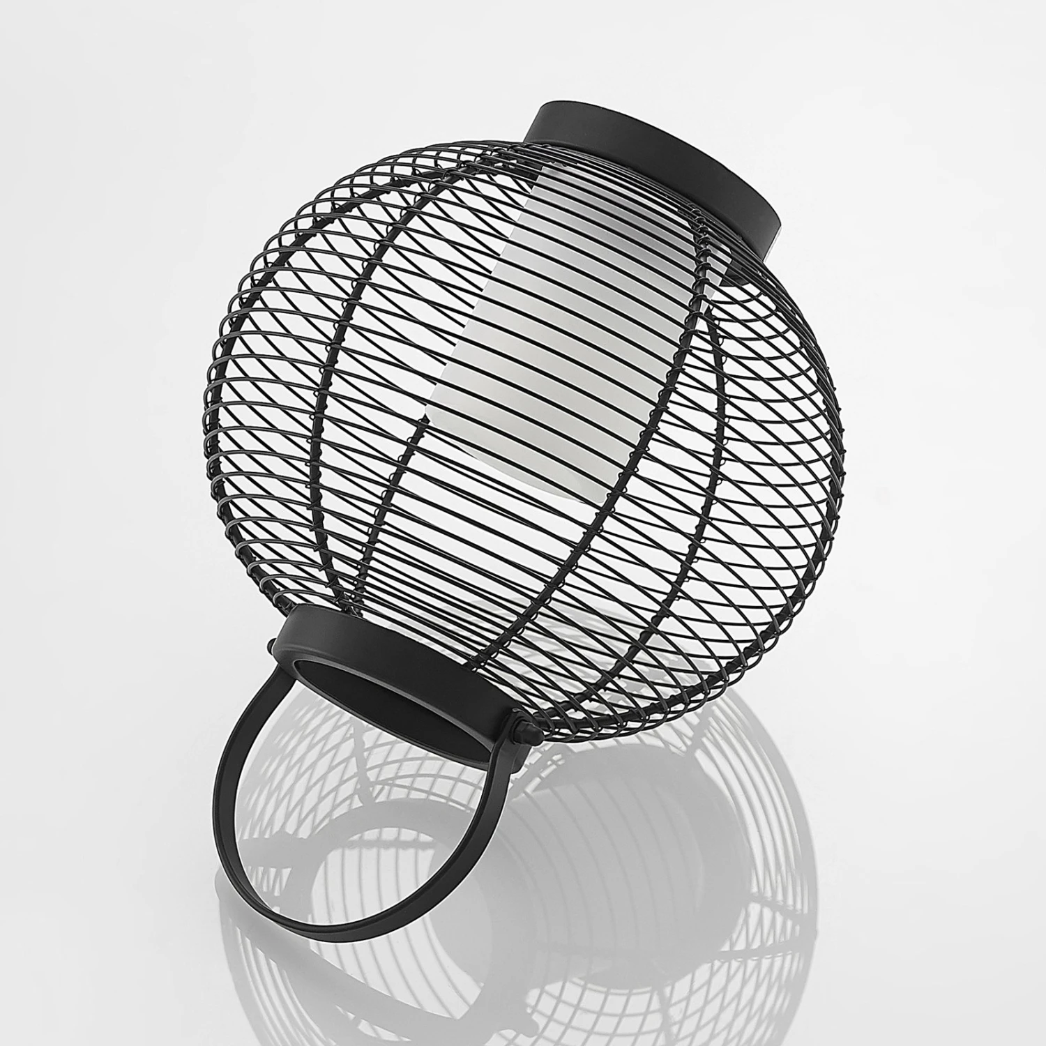 Lindby Mairuna LED-Solar-Laterne, Schwarz, 22,7 Cm 8 Lindby Mairuna LED-Solar-Laterne, Schwarz, 22,7 Cm – Bild 8