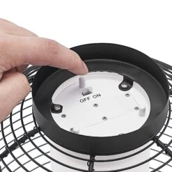 Lindby Mairuna LED-Solar-Laterne, Schwarz, 22,7 Cm 17 Lindby Mairuna LED-Solar-Laterne, Schwarz, 22,7 Cm -Lampen Welt 9945543 8