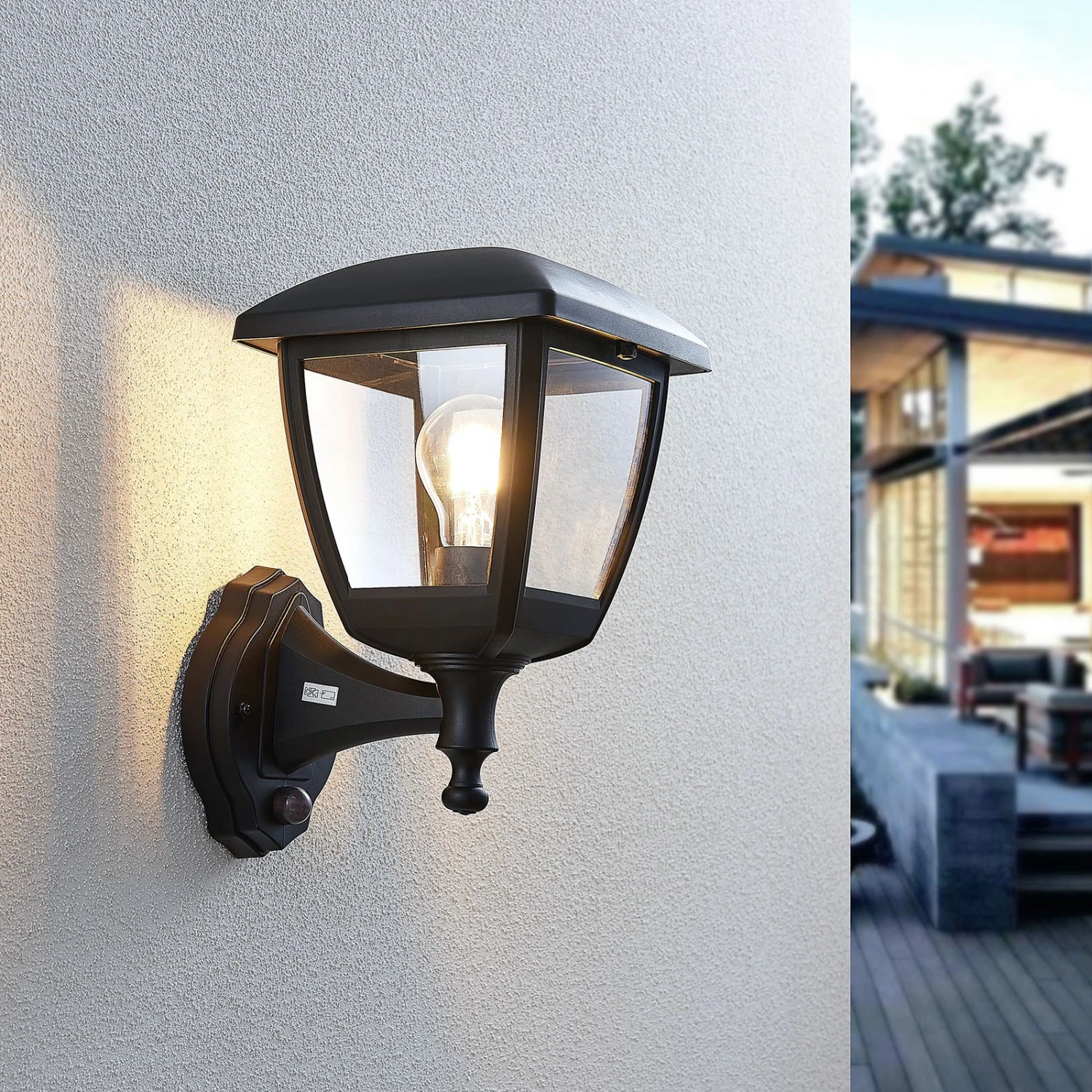 Außenwandlaterne Acelya Mit Bewegungsmelder 2 Außenwandlaterne Acelya Mit Bewegungsmelder – Bild 2