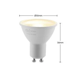 ELC LED-Reflektor GU10 5W 10er-Pack 2.700K 120° -Lampen Welt 9950880 6