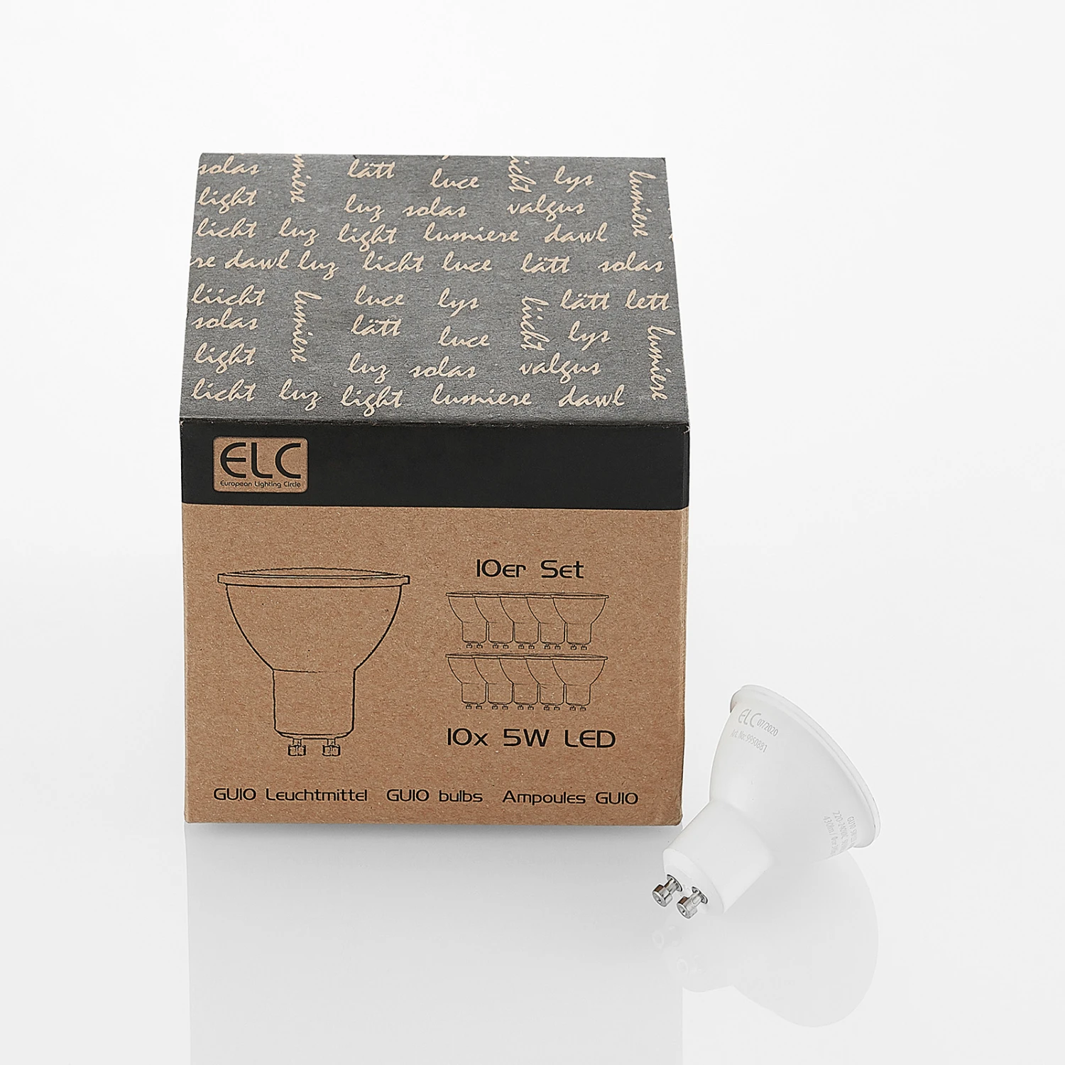 ELC LED-Reflektor GU10 5W 10er-Pack 4.000K 120° 8 ELC LED-Reflektor GU10 5W 10er-Pack 4.000K 120° – Bild 8