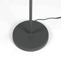 Lindby Emelja LED-Stehleuchte, Zweiflammig Grau -Lampen Welt 9951100 5
