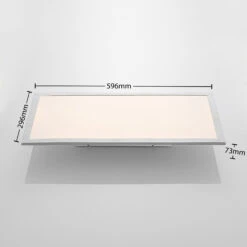 Lindby Stenley LED-Panel, CCT, 59 Cm X 29 Cm -Lampen Welt 9956044 3