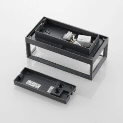 Lucande Ronida LED-Außenwandlampe, Eckig -Lampen Welt 9969159 8