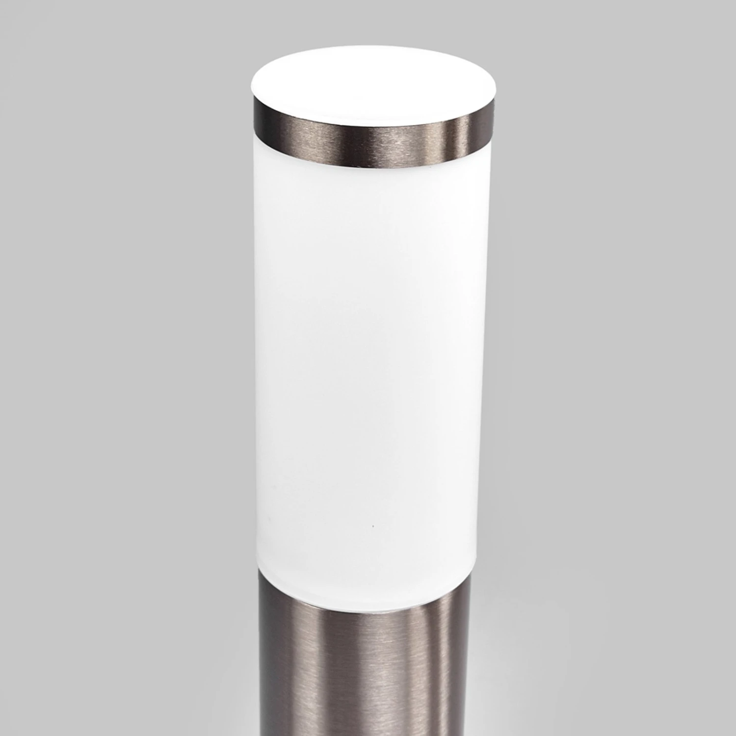 Edelstahl-Sockellampe Kristof 3 Edelstahl-Sockellampe Kristof – Bild 3