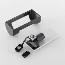 Lindby Junias Außenwandlampe Mit Bewegungsmelder -Lampen Welt 9977058 8